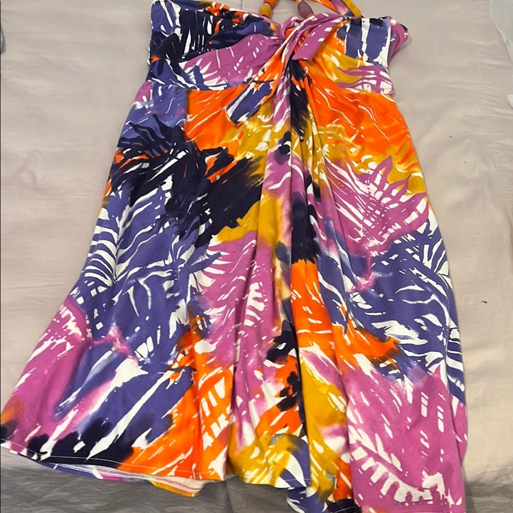 Victoria's Secret Multicolor Backless Dress
